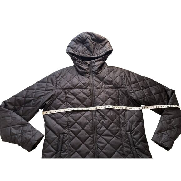 Columbia Copper Crest quilted black jacket- XL - Picture 9 of 10